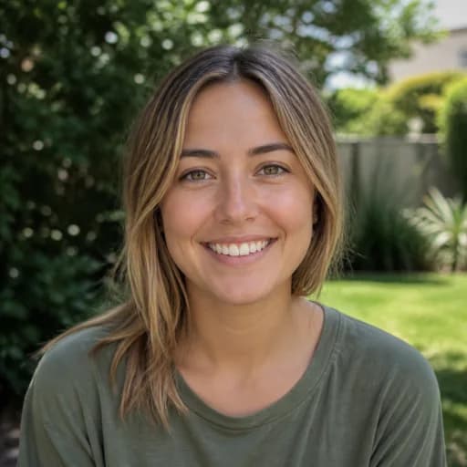 AI-generated portrait for Lucy Parker's client review